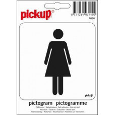 PICTOGRAM 10 X 10 CM DAMES