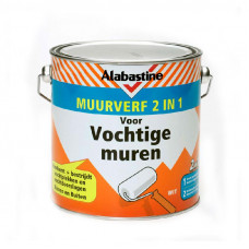 ALABASTINE MUURVERF VOCHTIGE MUREN 2 IN 1