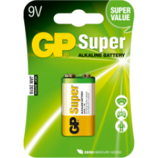 GP SUPER ALKALINE 9V