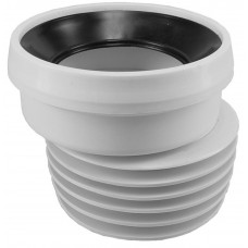 CLOSET-AANSLUITSTUK 110X100 WIT OFFSET