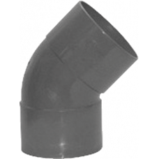 PVC BOCHT 110 MM 45 GR MOF/MOF