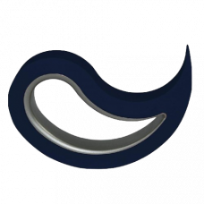 STOPPY DONKER BLAUW