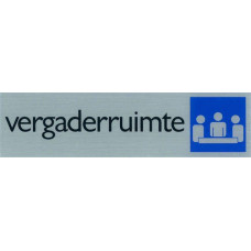 ROUTE ALULOOK 165X44 MM VERGADERRUIMTE