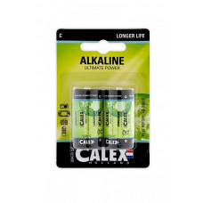 CALEX ALKALINE BATTERIJ C-CELL 2STUKS