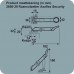 AXAFLEX SECURITY RAAMUITZETTER SKG** RVS/GRIJS