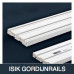 ISIK GORDIJNRAILS TRIPLE 2 METER