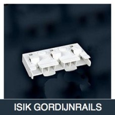 ISIK GORDIJNRAILS TRIPLE EINDSTUK