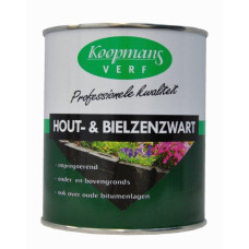 KPM HOUT EN BIELZENZWART 0.75L KPM HOUT EN BIELZENZWART 0.75L