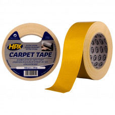 HPX DUBBELZIJDIGE TAPIJTTAPE WIT 50MMX25MTR HPX DUBBELZIJDIGE TAPIJTTAPE WIT 50MMX25MTR