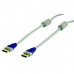 HQ DISPLAYPORT MALE-MALE KABEL 1.8 MTR