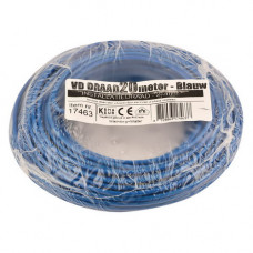 INSTALLATIEDRAAD 2,5MM BLAUW 20M