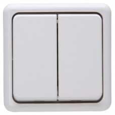 KOPP SCHAKELAAR SERIE OPBOUW WIT