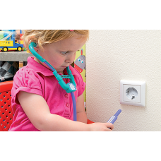 SECUCARE JUNIOR STOPCONTACT BESCHERMER DRAAI (6 STUKS)