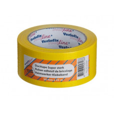 DUCTTAPE GEEL 50 MM X 25 MTR