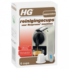 HG REINIGINGSCUPS VOOR NESPRESSO 6 STUKS