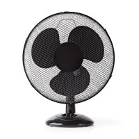 TAFELVENTILATOR ZWART 40 CM