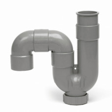 PVC UNIVERSEEL SIFON 32MM GRIJS