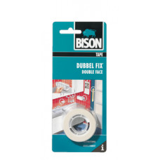 BISON DUBBEL FIX WIT 19 MM X 1.5 MTR