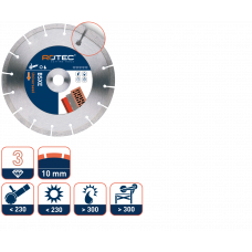 ROTEC DIAMANTZAAG BETON 115MM