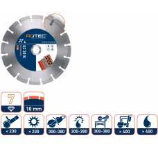 ROTEC DIAMANTZAAG BETON 125MM