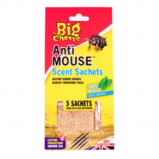 BIG CHEESE ANTI MOUSE™ AROMA ZAKJES 5 PACK