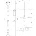 DX VEILIGHEID INSTEEKSLOT PC55MM DM50MM SKG**