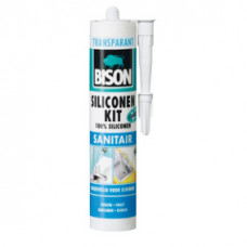 BISON SILICONENKIT SANITAIR WIT 310 ML
