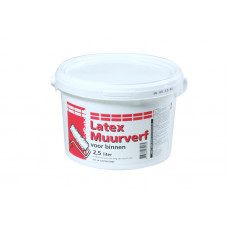 LATEX MUURVERF 2,5LTR
