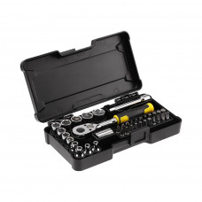 STANLEY DOPSLEUTELSET COMPACT 1/4" – 37 DELIG