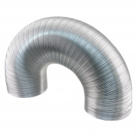 AFVOERSLANG FLEX ALUMINIUM 150MM 1.5M