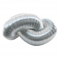 AFVOERSLANG FLEXIBEL ALUMINIUM 150MM 3M AFVOERSLANG FLEXIBEL ALUMINIUM 150MM 3M