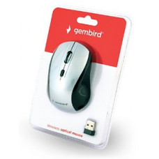 DRAADLOZE OPTISCHE MUIS ZWART/ZILVER