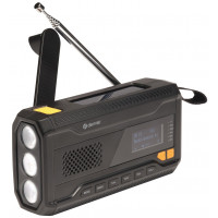 RADIO DAB+/FM OP ZONNE ENERGIE + ZAKLAMP + POWERBANK RADIO DAB+/FM OP ZONNE ENERGIE + ZAKLAMP + POWERBANK