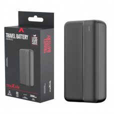 POWERBANK 30.000MA ZWART USB + USB-C POWERBANK 30.000MA ZWART USB + USB-C