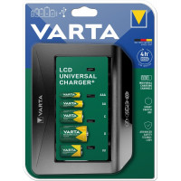 VARTA BATTERIJLADER LCD UNIVERSEEL - ZONDER BATTERIJEN VARTA BATTERIJLADER LCD UNIVERSEEL - ZONDER BATTERIJEN