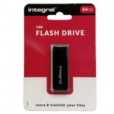 USB STICK 64GB ZWART 2.0