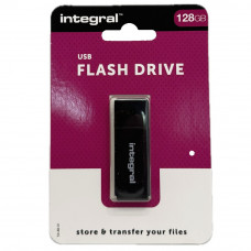 USB STICK 128GB ZWART 2.0