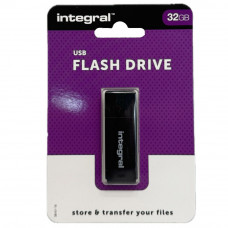 USB STICK 32GB ZWART 2.0