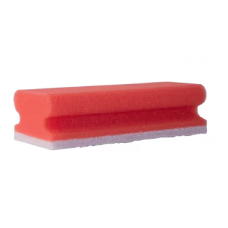 SUPER SCHUURSPONS ROOD MET HANDGREEP PER (2 VERPAKT)