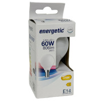 ENERGETIC LED KOGEL E14 6,8-60W 2700K FILAMENT MAT