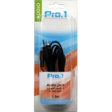 AUDIO 3,5 JACK STEREO ->2 TULP MALE 1,5M