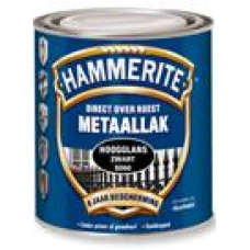 HAMMERITE HOOGGLANS ZWART 250 ML HAMMERITE HOOGGLANS ZWART 250 ML